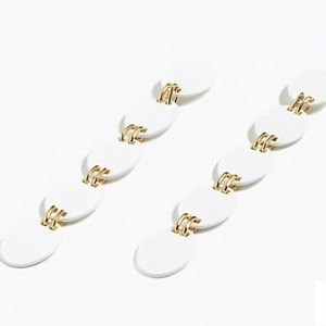 J. Crew oval drop earrings